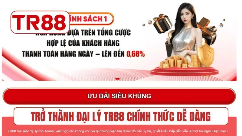 Trở thành đại lý TR88 chính thức dễ dàng